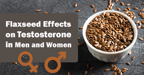 Flaxseed Effects on Testosterone in Men and Women